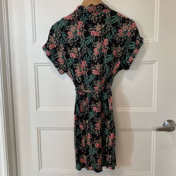 VERO MODA XS Print Boquet Kimono Shirt Dress - Picture 10 of 16